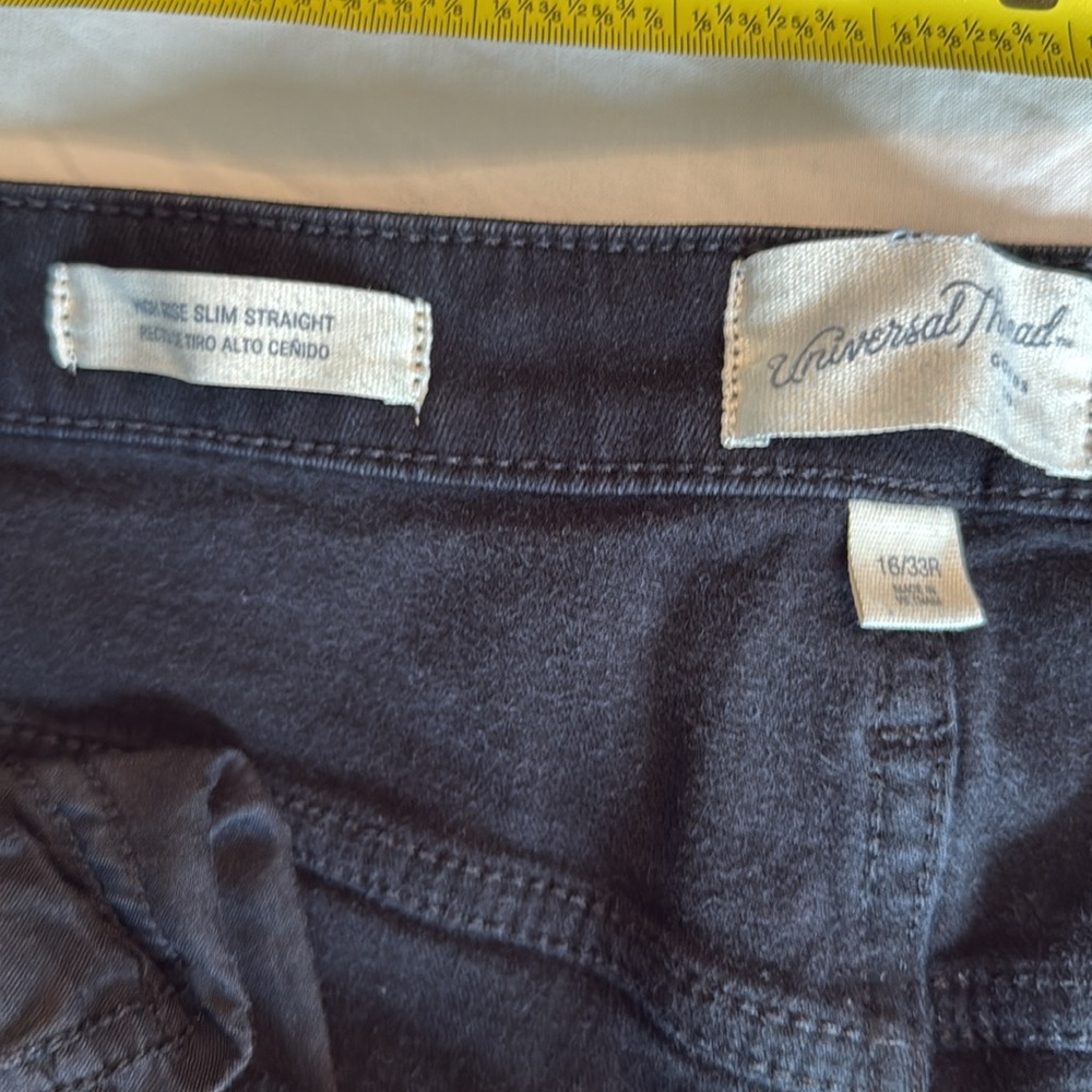 Universal Thread Black High Rise Jeans - Picture 3 of 7